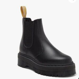 Doc Dr. Martens Vegan Felix Platform Chelsea Boots - Size 8